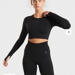 Gymshark Flex Long Sleeve Cropped Top